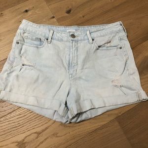 Old Navy Lightwash High-Rise Denim Shorts